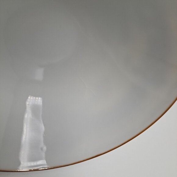 Oriental Asian Ceramic Rice Bowl Blue Dragon Hand Painted Collectible - Picture 8 of 11